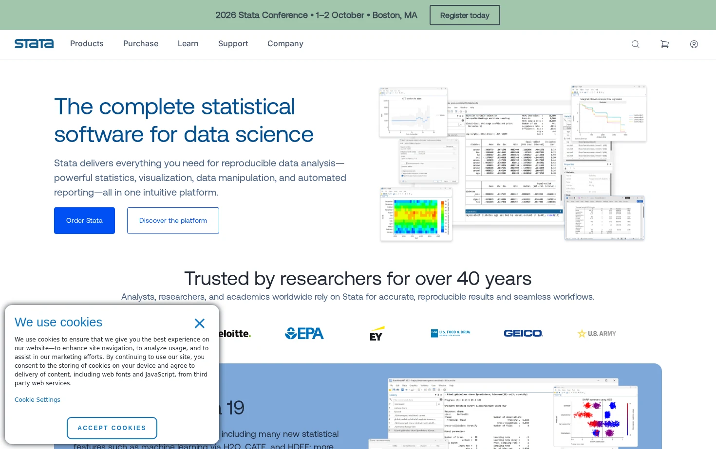 Stata 页面快照